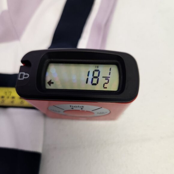 Orvis women's S Purple Striped Short Sleeve Pullover Polo 2182 - Picture 6 of 8